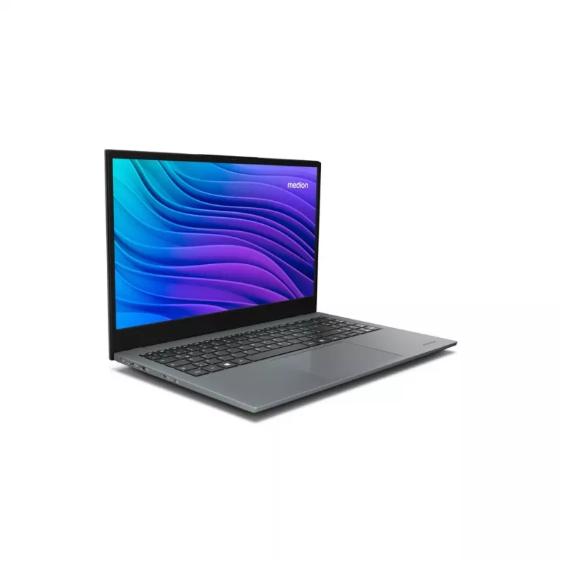 MEDION E15443 Intel Core Ultra 5 125H Laptop 39,6 cm (15,6 cala) Full HD 16 GB DDR5-SDRAM 512 GB SSD Windows 11 Home Szary