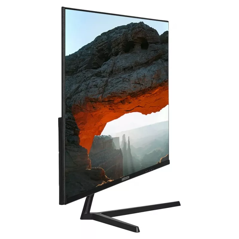 Monitor komputerowy MEDION P52726 68,6 cm (27 cali) 1920 x 1080 pikseli Full HD LCD Czarny