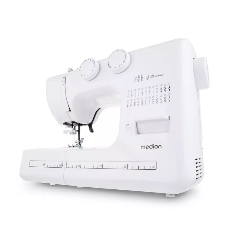 Maszyna do szycia MEDION LIFE SM60 elektryczna 60 W 3 szpulki biały