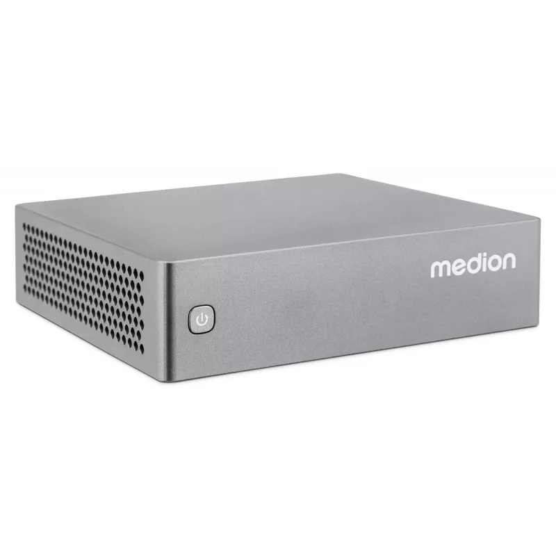 MEDION S06 MD35315 Mini PC Intel® Core™ i3 i3-1315U 8 GB DDR4-SDRAM 512 GB SSD srebrny