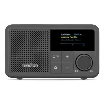 MEDION LIFE S66822 Przenośne cyfrowe radio, szare