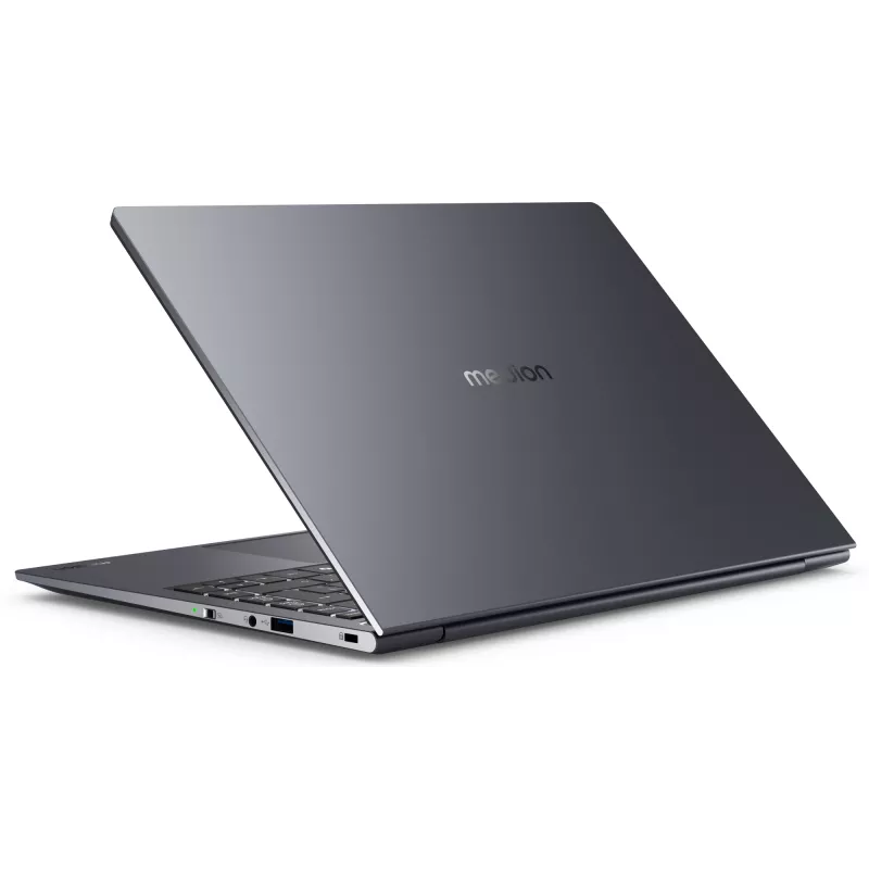 MEDION SPRCHRGD 14 S1 Elite MD62637 Snapdragon X1E-78-100 Laptop 35,6 cm (14 cali) WQXGA+ 16 GB LPDDR5-SDRAM 512 GB SSD Wi-Fi 6E (802.11ax) Windows 11 Home US English Szary