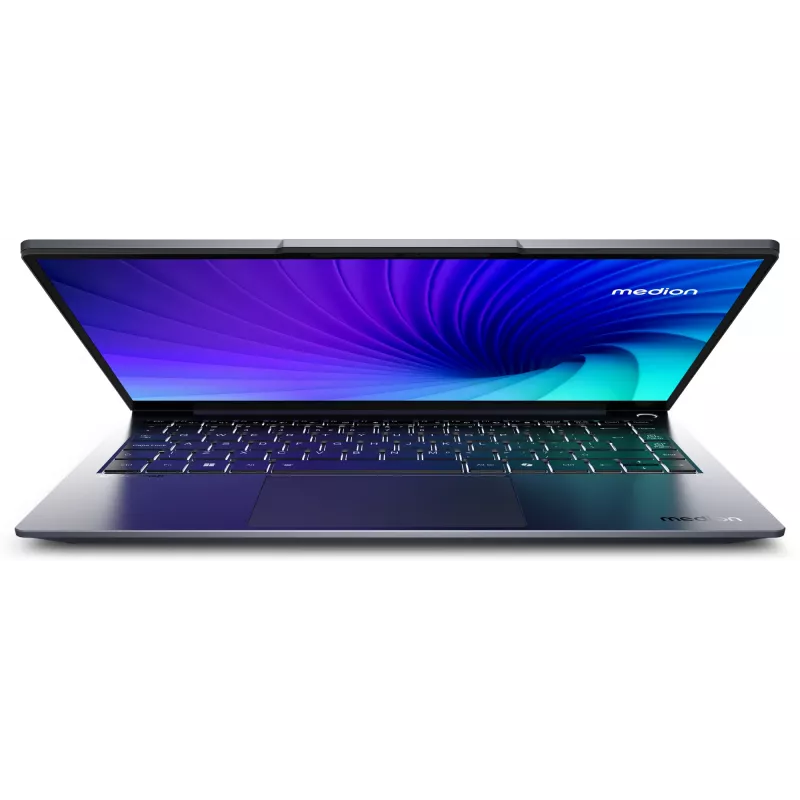 MEDION SPRCHRGD 14 S1 Elite MD62637 Snapdragon X1E-78-100 Laptop 35,6 cm (14 cali) WQXGA+ 16 GB LPDDR5-SDRAM 512 GB SSD Wi-Fi 6E (802.11ax) Windows 11 Home US English Szary