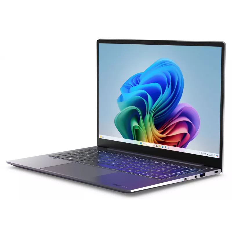 MEDION SPRCHRGD 14 S1 Elite MD62637 Snapdragon X1E-78-100 Laptop 35,6 cm (14 cali) WQXGA+ 16 GB LPDDR5-SDRAM 512 GB SSD Wi-Fi 6E (802.11ax) Windows 11 Home US English Szary