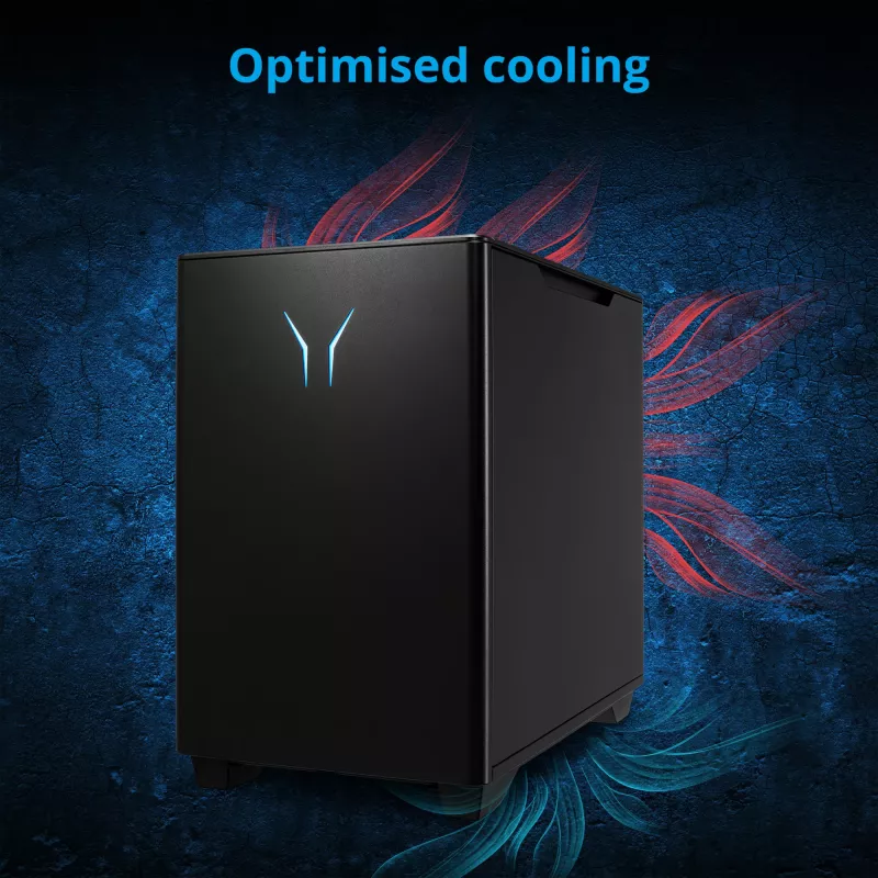 ERAZER Bandit P20 MD35462 Intel Core Ultra 7 265F 32 GB DDR5-SDRAM 1 TB SSD NVIDIA GeForce RTX 5070 Windows 11 Tower PC Czarny