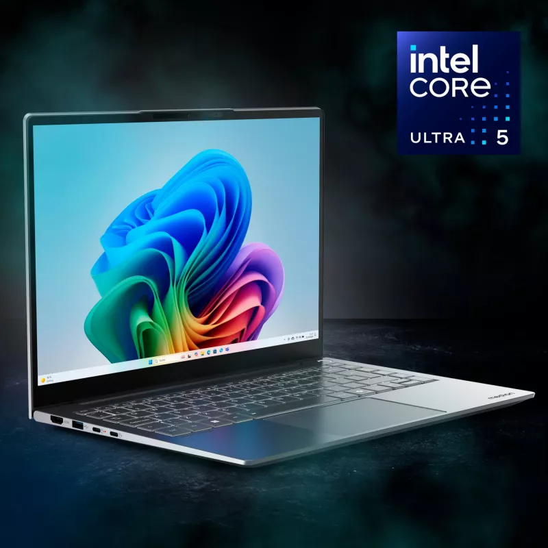 MEDION SPRCHRGD 14 S2 Copilot+ PC Intel Core Ultra 5 228V Laptop 35.6 cm (14 cali) WQXGA+ 32 GB LPDDR5x-SDRAM 512 GB SSD Wi-Fi 7 (802.11be) Windows 11 Home Czarny
