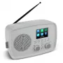 Radio internetowe MEDION 50078819 — DAB+/FM, Wi‑Fi (802.11a/b/g), 5 W RMS, wyświetlacz TFT 2,4 cala, szary, obsługa Spotify