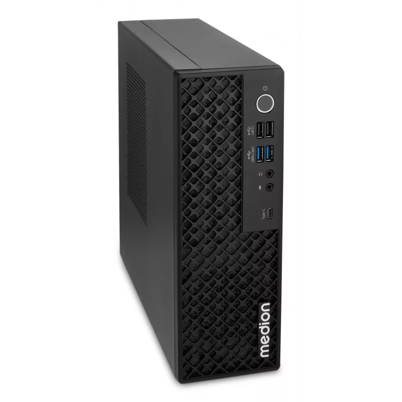 Mini PC MEDION PICOWORX T80III MD340020 — Intel Core Ultra 5 226V, 16 GB DDR5, 512 GB SSD, Intel Arc 130V, Windows 11 Home, czarny