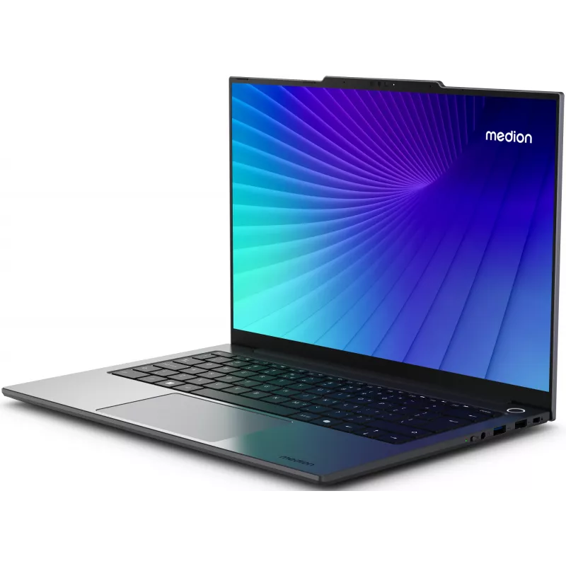 MEDION Signium 14 S1 MD600002 NL Intel Core 5 120U Laptop 35.6 cm (14 inch) 2.8K 16 GB DDR4-SDRAM 512 GB SSD Wi-Fi 6 (802.11ax) Windows 11 Home Szary