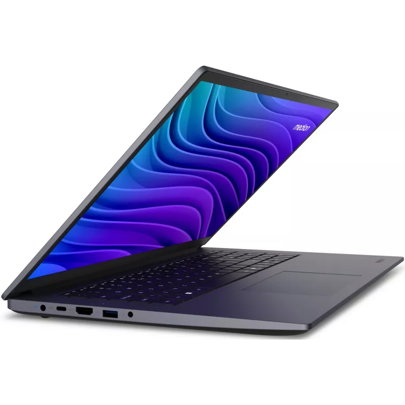 MEDION Avantum 17 E1e MD600001 Intel® N N100 Laptop 43.9 cm (17.3 cala) Full HD 4 GB DDR4-SDRAM 128 GB Flash Wi-Fi 6 (802.11ax) Windows 11 Home w trybie S Szary
