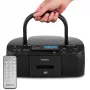 Radio osobiste MEDION 50079328 — tuner DAB+/FM/PLL, 6 W RMS, LCD, Bluetooth 10 m, gniazdo 3,5 mm