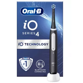 Szczoteczka obrotowa dla dorosłych Oral-B iO 4 Czarna