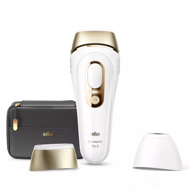 Braun Silk-expert Pro Silk·expert Pro 5 PL5140 Intensywne światło pulsacyjne (IPL) Złoty, Biały