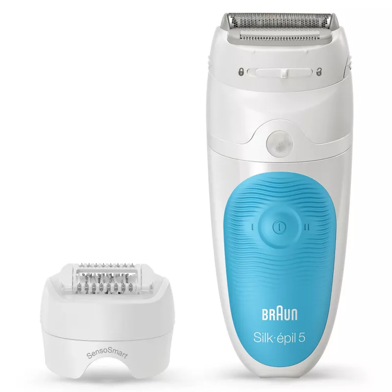 Braun Silk-épil 5 SES 5-605 28 pęset Niebieski, Biały