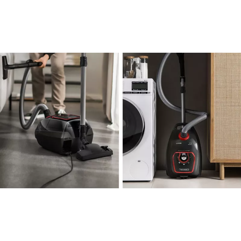 Odkurzacz Siemens VSZ7XTRM 5 L Cylinder vacuum Dry 750 W Worek na kurz