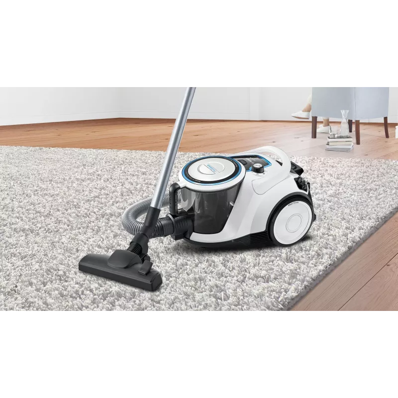 Bosch Serie 6 BGC41LSIL odkurwacz 2.4 L Odkurwacz cylindryczny Na sucho 600 W Bezworkowy