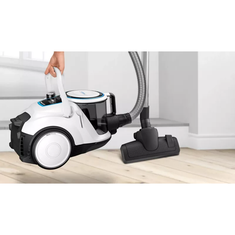 Bosch Serie 6 BGC41LSIL odkurwacz 2.4 L Odkurwacz cylindryczny Na sucho 600 W Bezworkowy