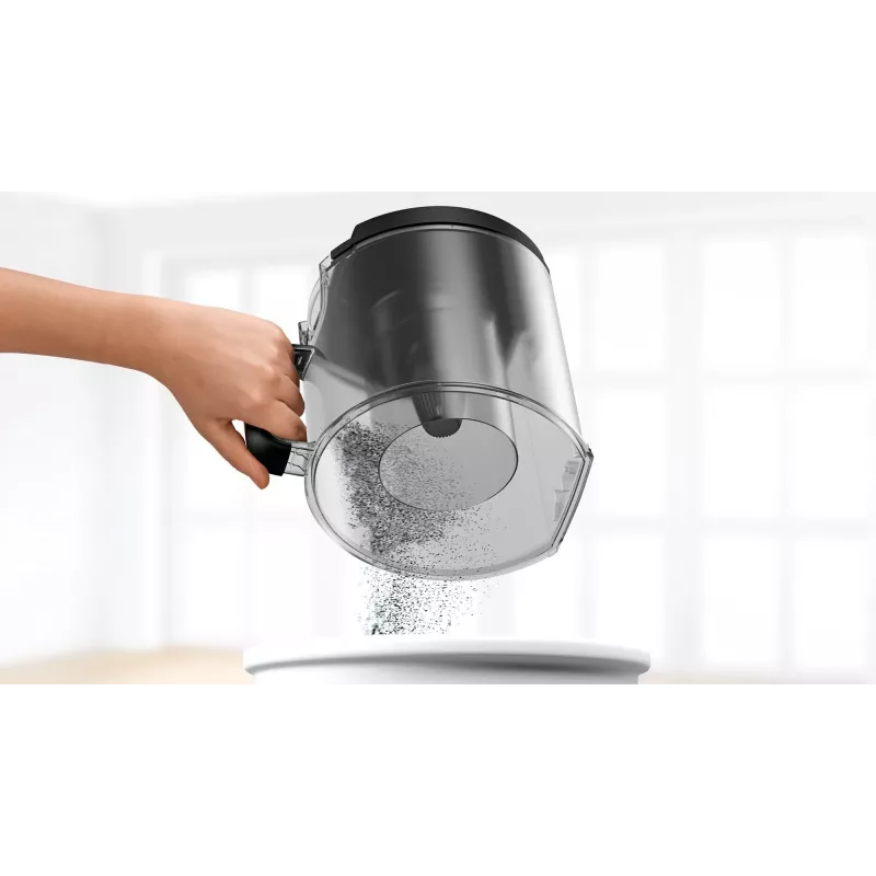 Bosch Serie 6 BGC41LSIL odkurwacz 2.4 L Odkurwacz cylindryczny Na sucho 600 W Bezworkowy