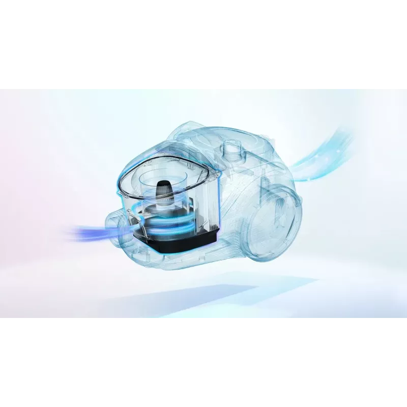 Bosch BGS21CAR, 750 W, odkurzacz bezworkowy, suchy, pojemność 2 L, filtr higieniczny, czerwony