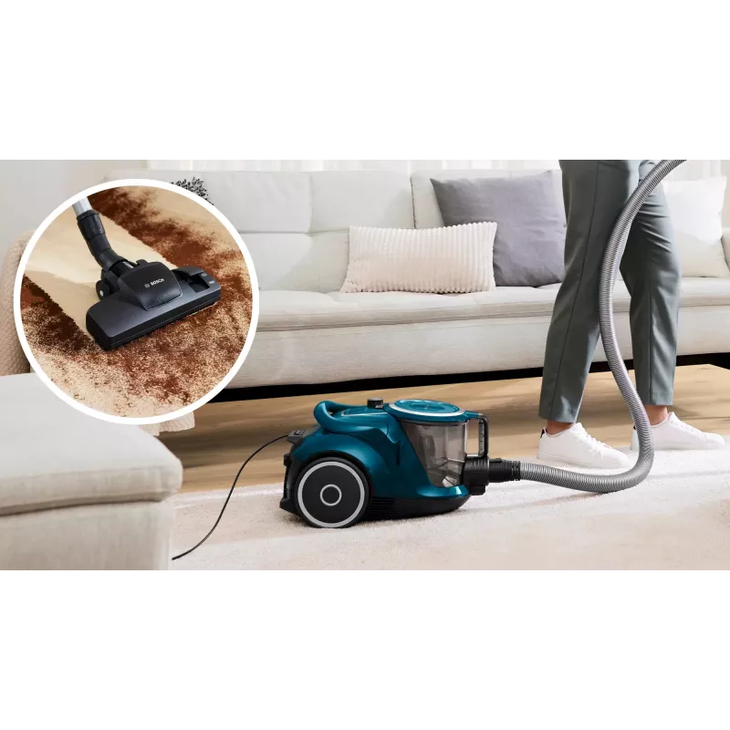 Odkurzacz Bosch BGC41XFMLY 2,4 l Cylindrowy Suchy 750 W Bezworkowy