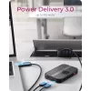 ICY BOX IB-DK4071M-CU31 USB 3.2 Gen 2 (3.1 Gen 1) Typ-C Czarny