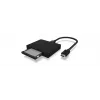 ICY BOX IB-CR402-C31 czytnik kart USB 3.1 (Gen 2) Type-C™ Czarny