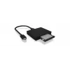 ICY BOX IB-CR402-C31 czytnik kart USB 3.1 (Gen 2) Type-C™ Czarny