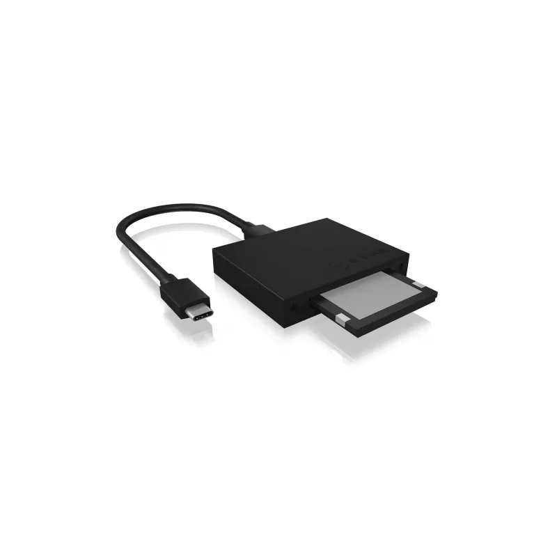 ICY BOX IB-CR402-C31 czytnik kart USB 3.1 (Gen 2) Type-C™ Czarny