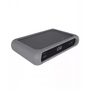 ICY BOX IB-HUB801-TB4 Thunderbolt 4 40000 Mbit/s Antracytowy, Czarny
