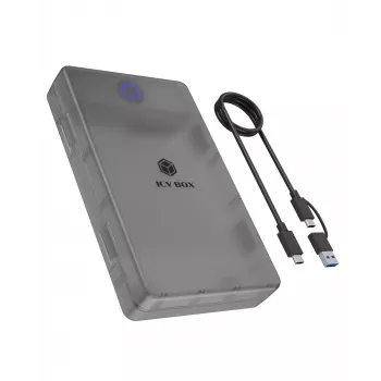 ICY BOX Spade Base 388 Obudowa na dyski 2,5 inch/3,5 inch SATA SSD/HDD