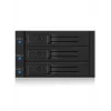 ICY BOX IB-573SSK-12G 8,89 cm (3,5 cala) Backplane Czarny