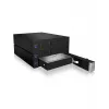 ICY BOX IB-573SSK-12G 8,89 cm (3,5 cala) Backplane Czarny