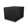 ICY BOX IB-575SSK-12G 8,89 cm (3,5 cala) Backplane Czarny