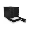 ICY BOX IB-575SSK-12G 8,89 cm (3,5 cala) Backplane Czarny