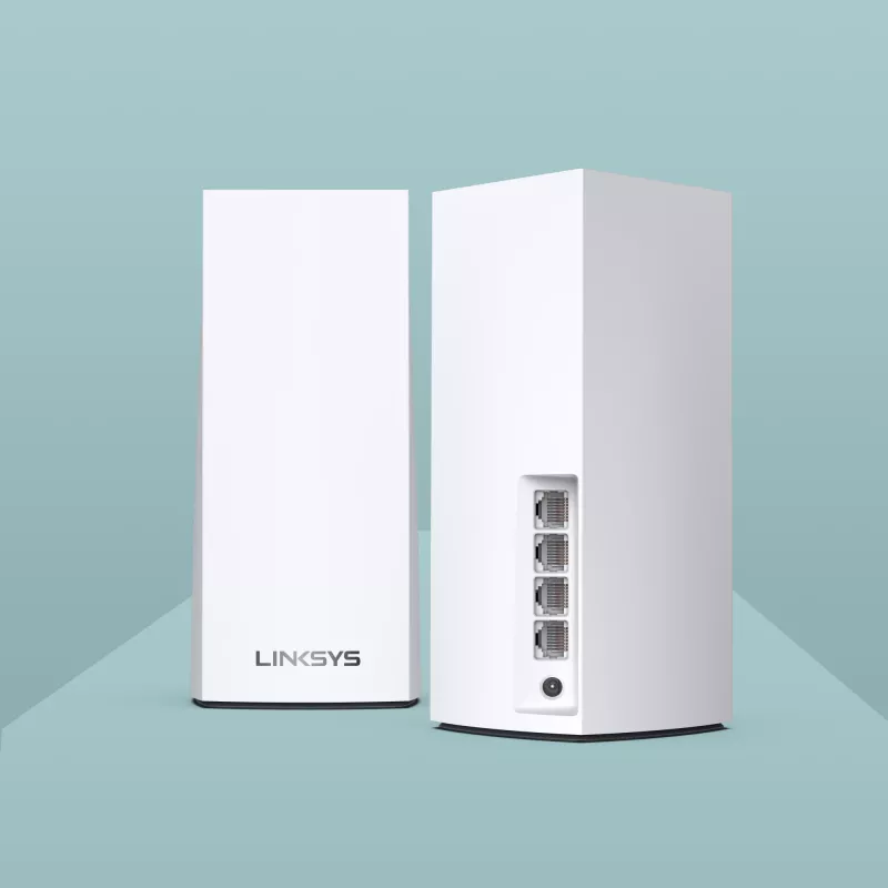 Linksys AX5400 Whole Home Mesh WiFi 6 system dwupasmowy, zestaw 2 szt.