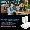 Linksys Velop Micro 6 Mesh System – Dwupasmowy system Wi-Fi 6 AX3000 (3 szt.)