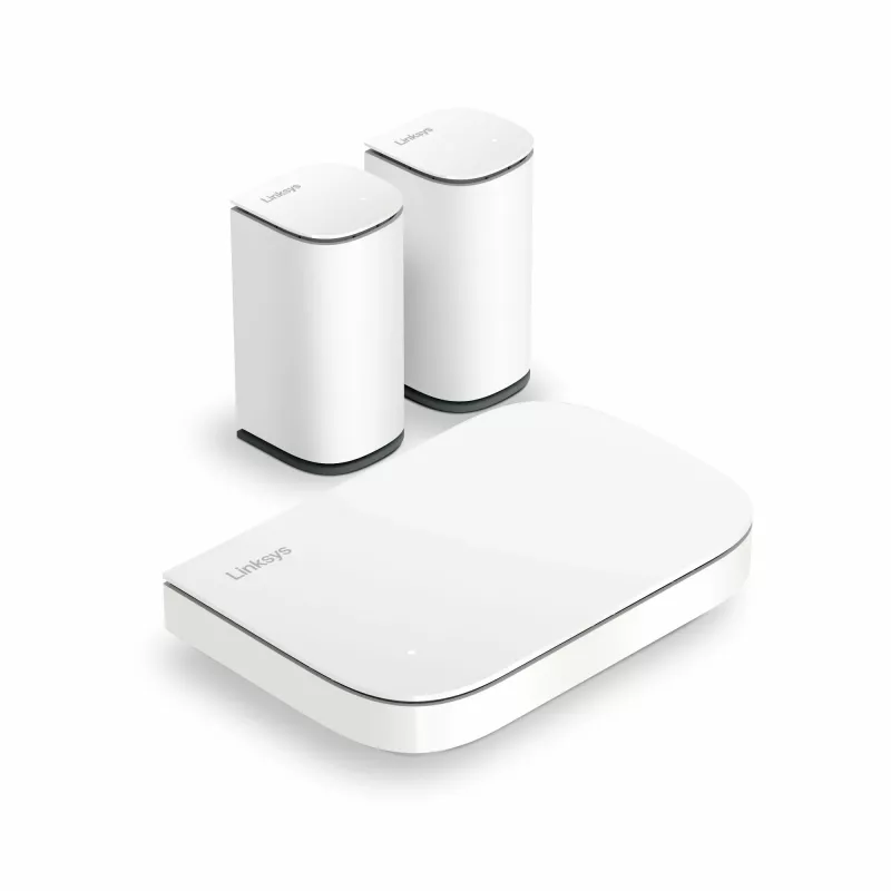 Linksys Velop Micro 6 Mesh System – Dwupasmowy system Wi-Fi 6 AX3000 (3 szt.)