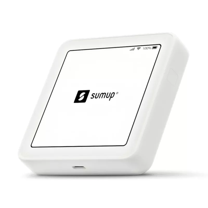 SumUp Solo smart card reader bateria Wi-Fi biały