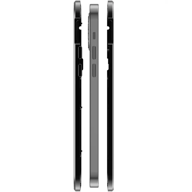 Etui Hama 360° Glass do telefonu 15,5 cm (6,1 cala) Czarny, Przezroczysty
