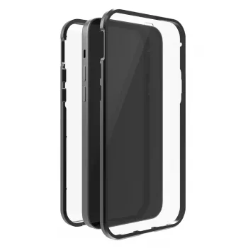 Hama 360° Glass etui na telefon komórkowy 15,5 cm (6,1 cala) Pokrowiec Czarny, Przezroczysty