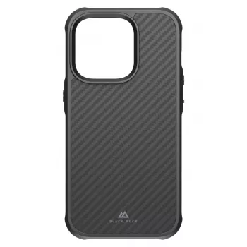 Hama Robust Carbon etui na telefon komórkowy 15,5 cm (6,1 cala) Cover Czarny