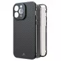 Hama 360° Szklane etui na telefon 17 cm (6,7 cala) Pokrywa Carbon