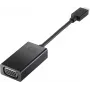 Adapter HP USB-C do VGA, czarny, Chiny, Windows 10, Windows 11, ChromeOS, biznesowy, 0–40 °C