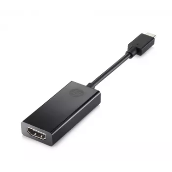 Adapter HP USB-C do VGA, czarny, Chiny, Windows 10, Windows 11, ChromeOS, biznesowy, 0–40 °C