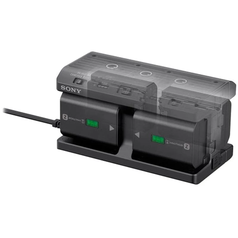 Sony NPA-MQZ1K zestaw adapterów do wielu akumulatorów, 2 wyjścia USB