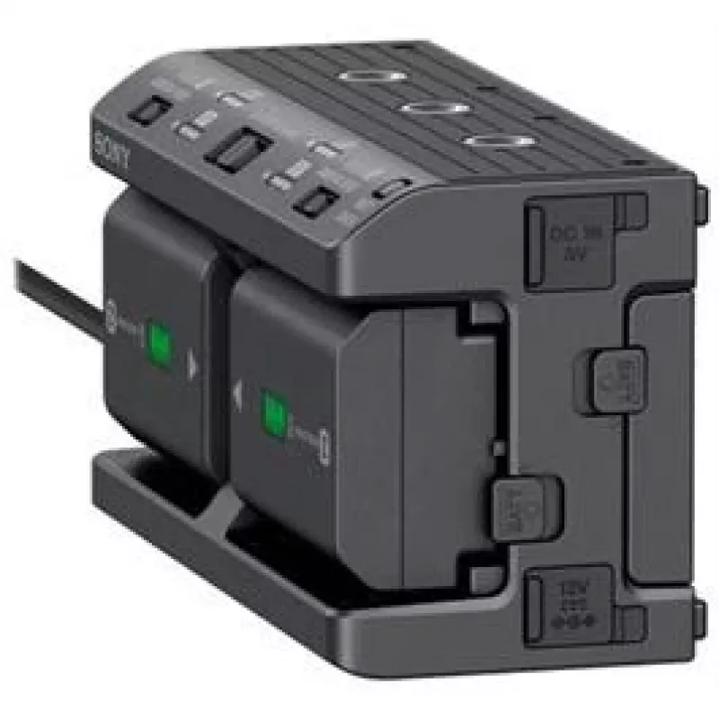 Sony NPA-MQZ1K zestaw adapterów do wielu akumulatorów, 2 wyjścia USB