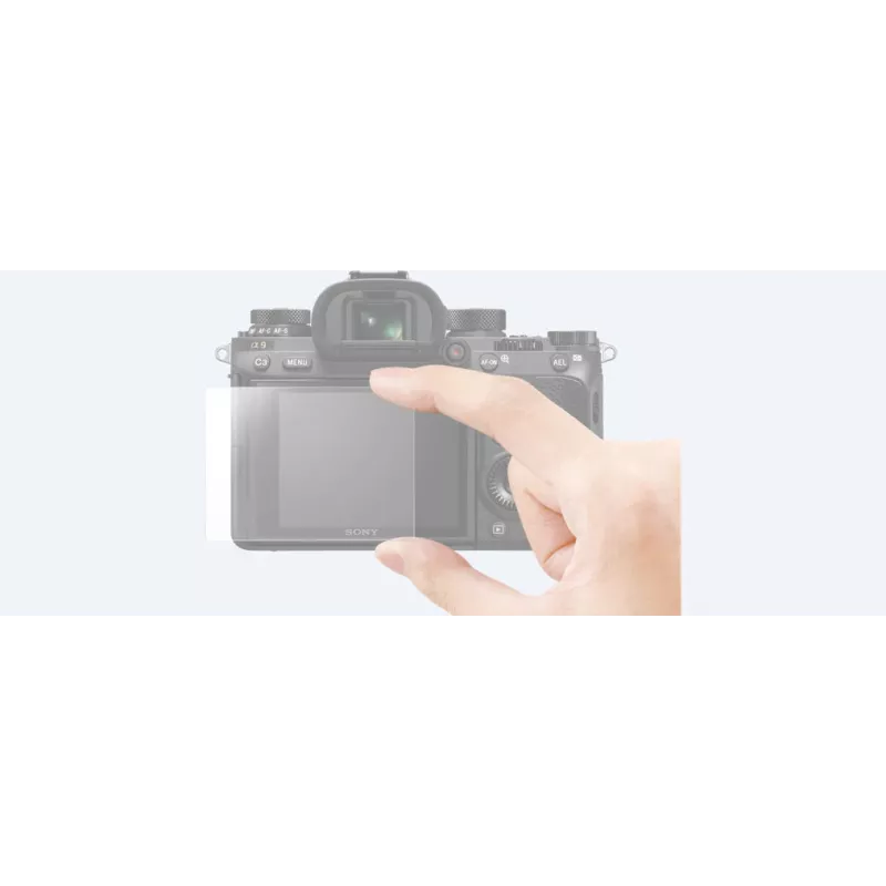 Sony PCK-LG1, Sony, α9, Przezroczysta osłona ekranu, 1 szt., Osłona ekranu