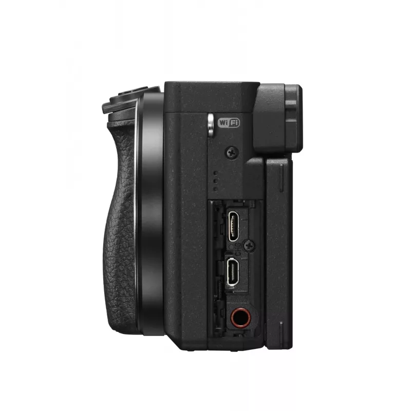 Sony α 6400 + SEL18135 MILC 24.2 MP CMOS 6000 x 4000 pikseli Czarny