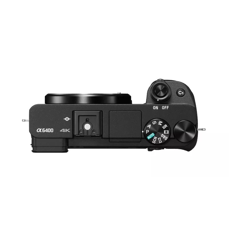 Sony α 6400 + SEL18135 MILC 24.2 MP CMOS 6000 x 4000 pikseli Czarny