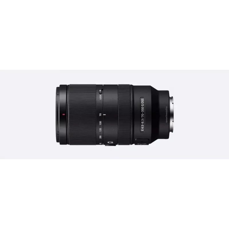 Sony E 70-350 mm F4.5-6.3 G OSS – obiektywy do aparatów, czarny